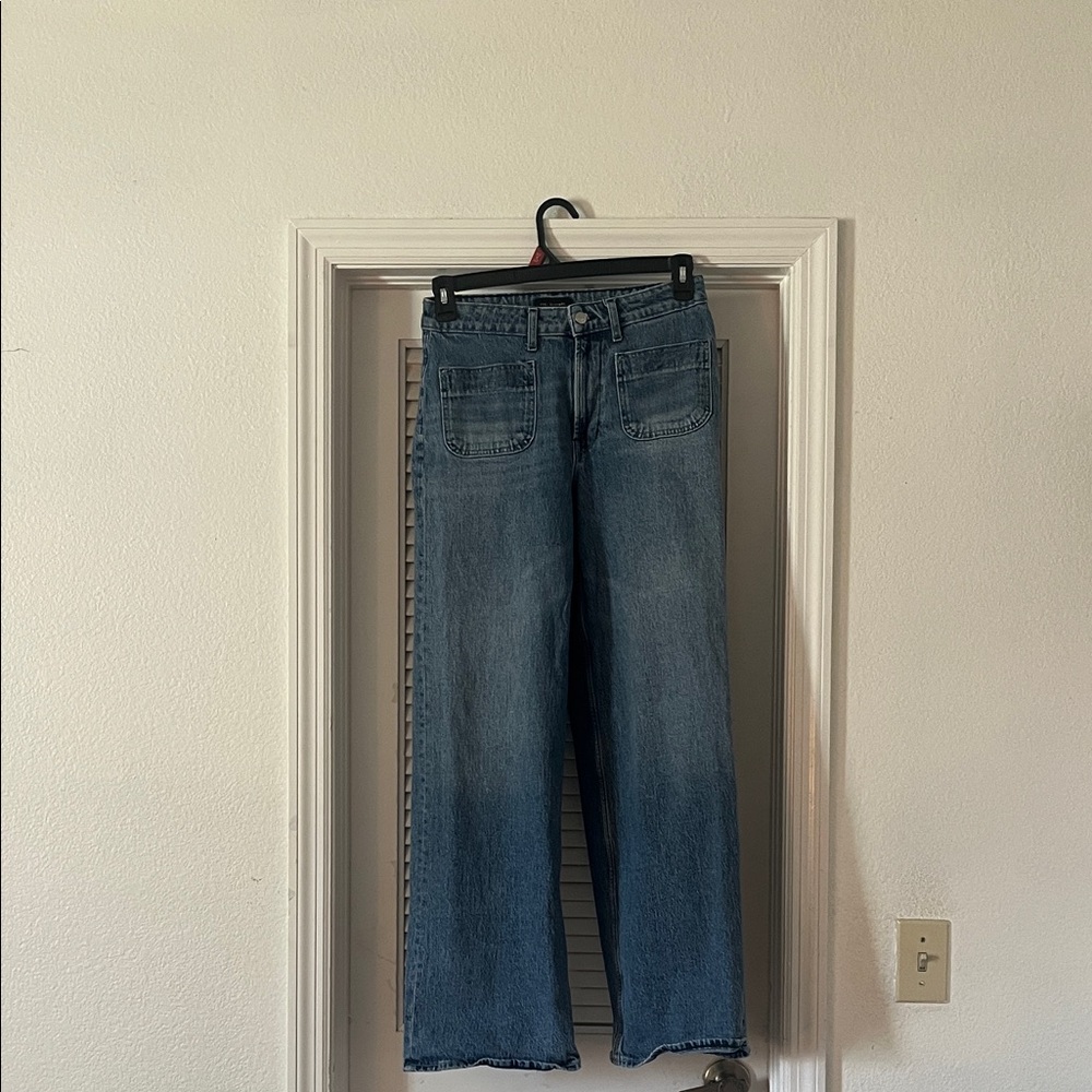 Blue Flare & Wide Leg Jeans